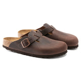 Load image into Gallery viewer, Unisex Boston Oiled Leather Habana Regular/Wide