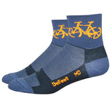 Load image into Gallery viewer, DeFeet Aireator 3" Socks Townee Charcoal M Pair