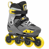 Load image into Gallery viewer, Rollerblade Apex Charcoal Kids Skates