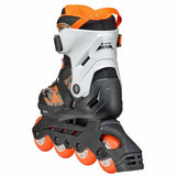 Load image into Gallery viewer, Rollerblade Microblade SL Black Orange Kids Skates