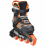 Load image into Gallery viewer, Rollerblade Microblade SL Black Orange Kids Skates