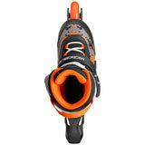 Load image into Gallery viewer, Rollerblade Microblade SL Black Orange Kids Skates