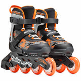 Load image into Gallery viewer, Rollerblade Microblade SL Black Orange Kids Skates