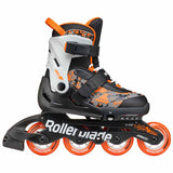Load image into Gallery viewer, Rollerblade Microblade SL Black Orange Kids Skates