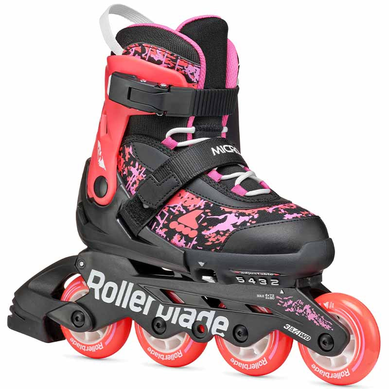 Rollerblade Microblade SL Black Coral Kids Skates