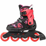 Load image into Gallery viewer, Rollerblade Microblade SL Black Coral Kids Skates