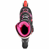 Load image into Gallery viewer, Rollerblade Microblade SL Black Coral Kids Skates
