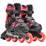 Load image into Gallery viewer, Rollerblade Microblade SL Black Coral Kids Skates