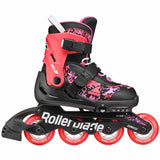 Load image into Gallery viewer, Rollerblade Microblade SL Black Coral Kids Skates