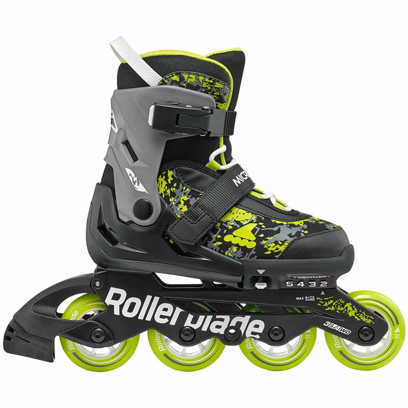 Rollerblade Microblade SL Black Lime Kids Skates