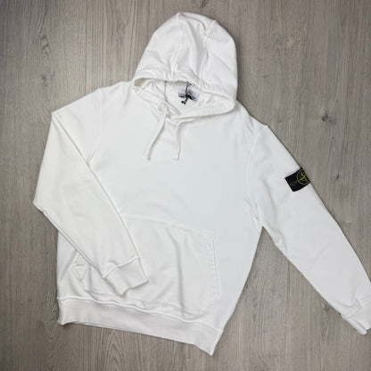 Stone Island Dyed Hoodie - White