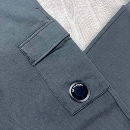 CP Company Raised Fleece Sweatpants - Raven