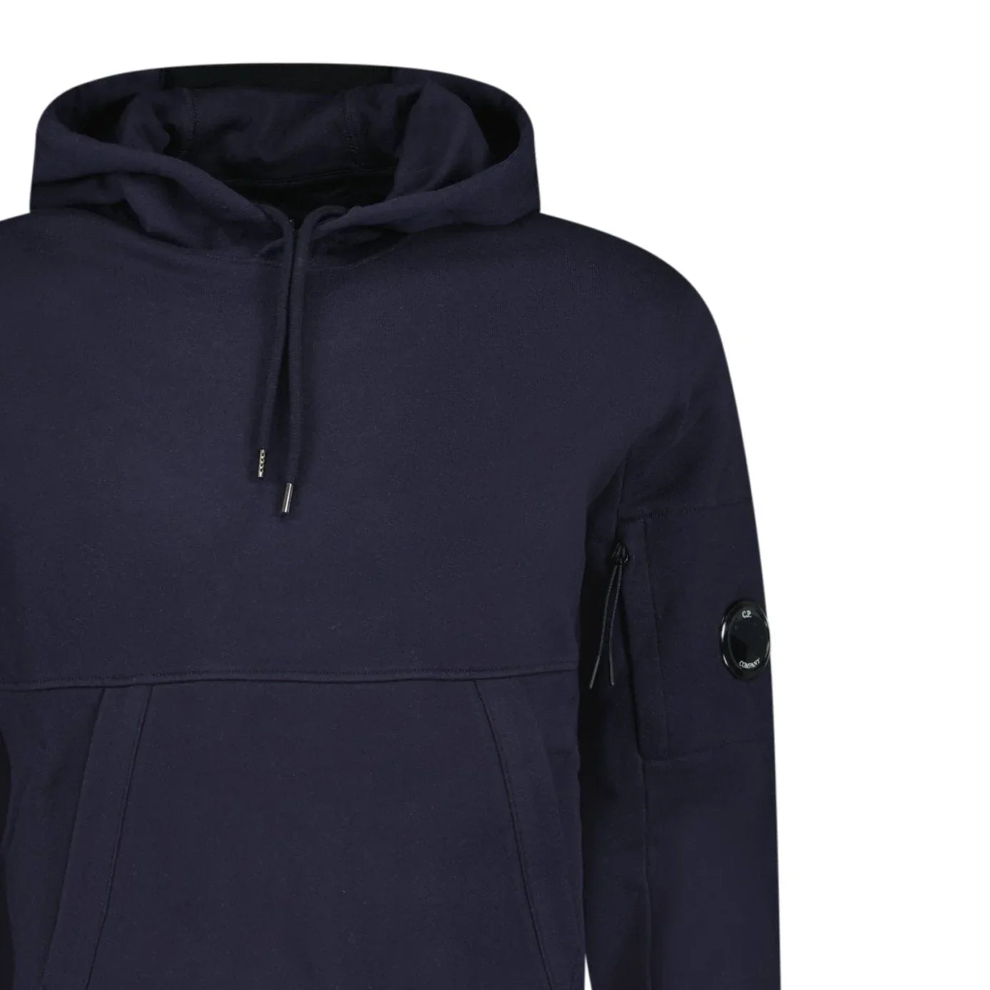 Cp Company 024A Diagonal Raised Overhead Hoodie In Navy