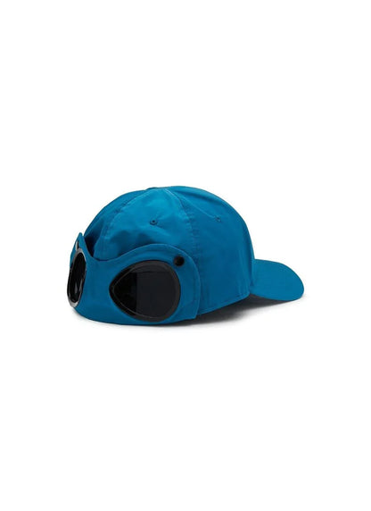 Cp Company Chrome-R Goggle Cap Ink Blue