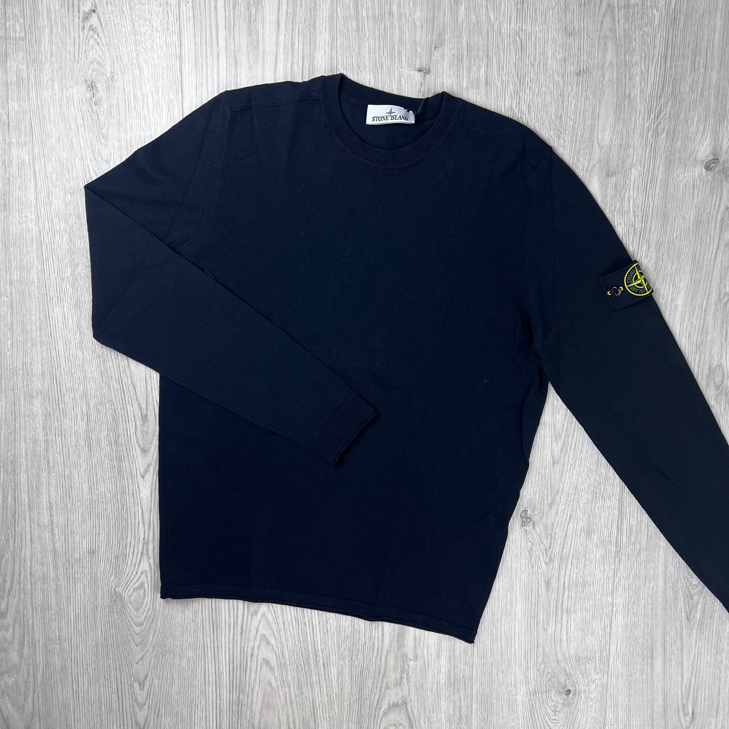 Stone Island Light Organic Sweatshirt - Navy