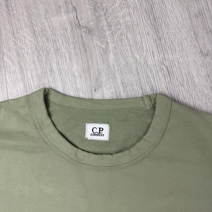 CP Company Light Fleece Sweatshirt - Moss Gray