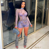 Load image into Gallery viewer, Astonishing beauty romper (Grey multi)