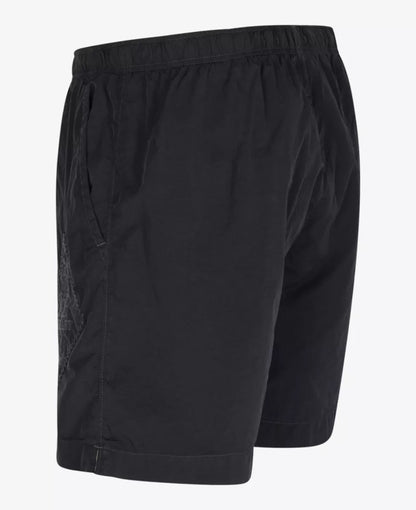 Cp Company Eco-Chrome British Sailor Swim Shorts In Navy With Certilogo