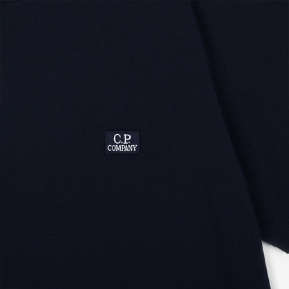Cp Company Classic Patch Logo T-Shirt in Navy