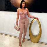 Load image into Gallery viewer, Leanna lace bodysuit (Mauve)