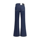 Load image into Gallery viewer, Citizens of Humanity Blue Cotton Flared Jeans