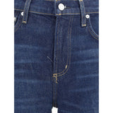 Load image into Gallery viewer, Citizens of Humanity Blue Cotton Flared Jeans