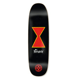 Load image into Gallery viewer, Black Label Skateboard Deck Black Widow 9.25" x 32.25"