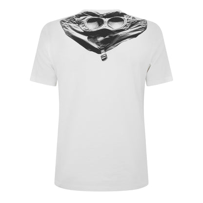 Cp Company 030A Goggle Print T-Shirt In White