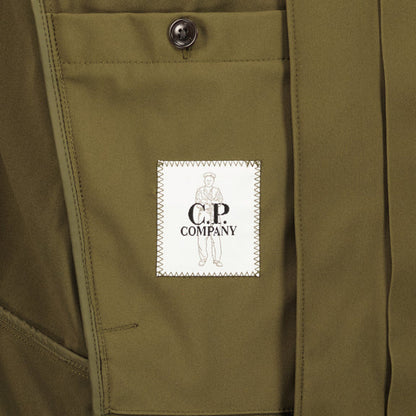Cp Company 002A Shell-R Lens Jacket In Ivy Green