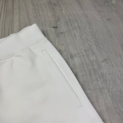 CP Company Raised Fleece Sweatpants - White