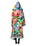 Load image into Gallery viewer, Dolce &amp; Gabbana Multicolor Floral Print Belted Bathrobe Coat Jacket