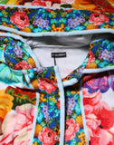 Load image into Gallery viewer, Dolce &amp; Gabbana Multicolor Floral Print Belted Bathrobe Coat Jacket