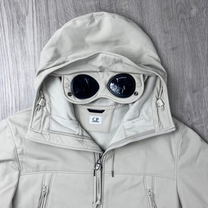 CP Company Shell Goggle Jacket - Silver Birch