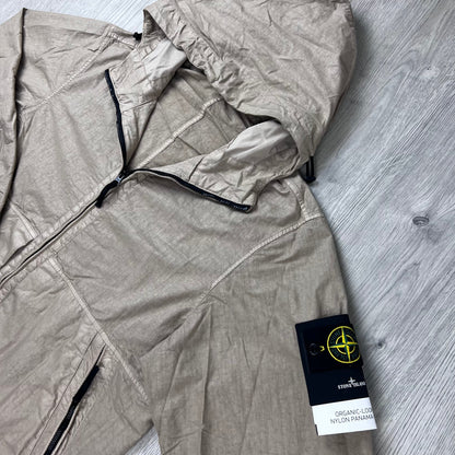 Stone Island Panama Hooded Jacket - Desert