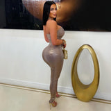 Load image into Gallery viewer, Kendra jumpsuit (Champagne)