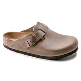 Load image into Gallery viewer, Unisex Boston Oiled Leather Tobacco Brown Regular/Wide