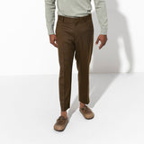 Load image into Gallery viewer, Unisex Boston Oiled Leather Tobacco Brown Regular/Wide