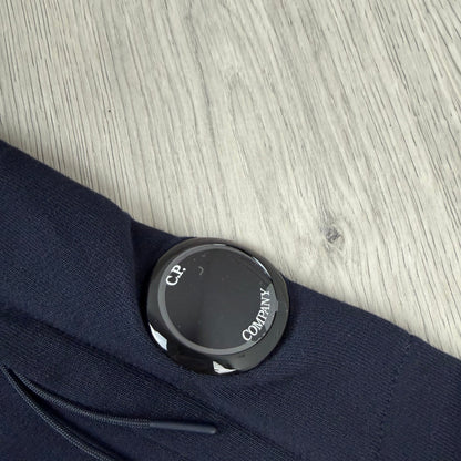 CP Company Raised Fleece Zip Sweatshirt - Navy