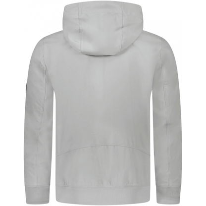 Cp Company S/S Lens Soft Shell Jacket In Drizzle Grey