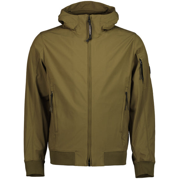 Cp Company 002A Shell-R Lens Jacket In Ivy Green