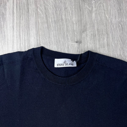 Stone Island Light Organic Sweatshirt - Navy