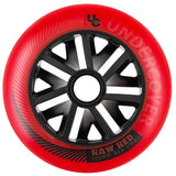 Load image into Gallery viewer, Undercover Raw Red 125mm/85A Wheels (Pack of 6)