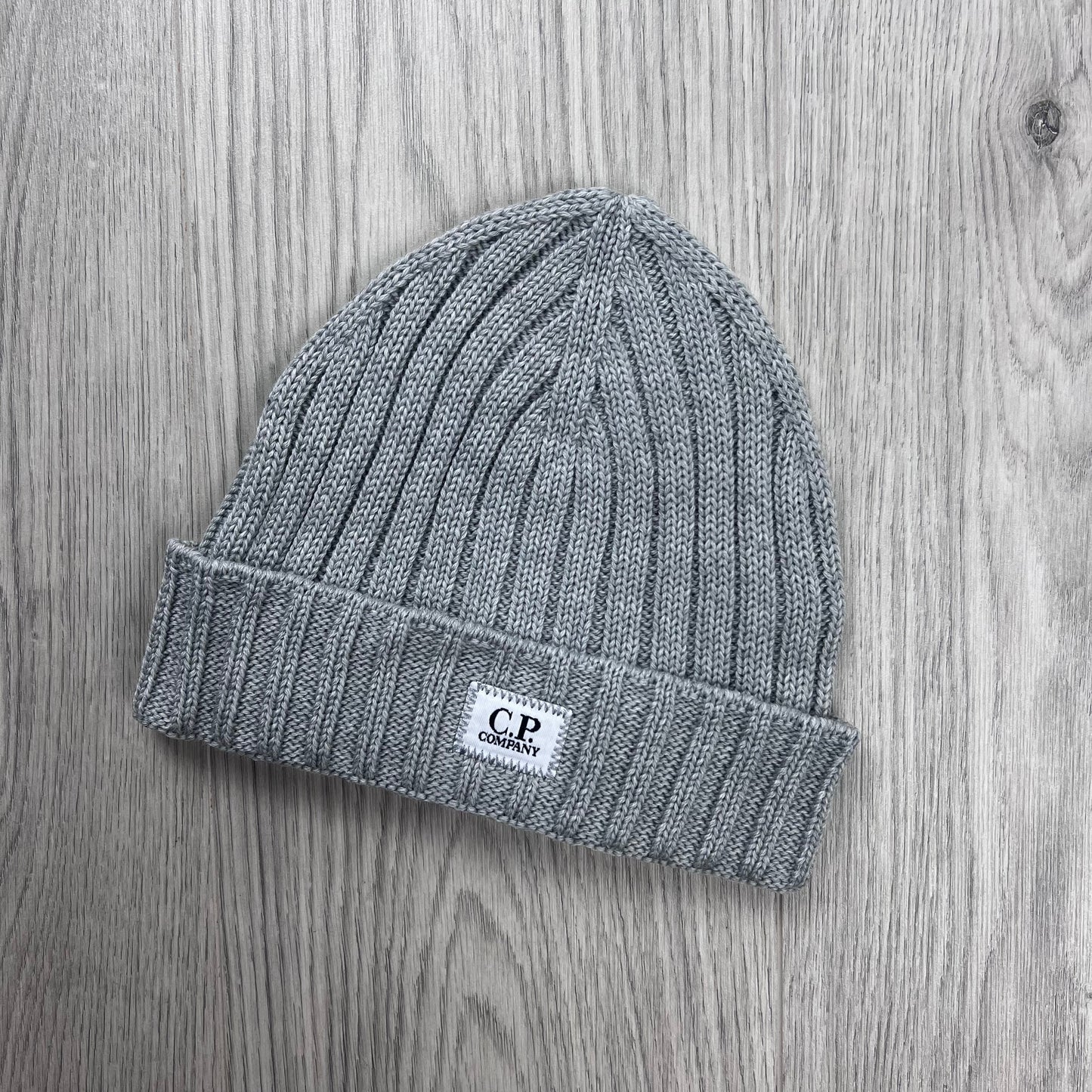 CP Company Patch Beanie - Moon Melange