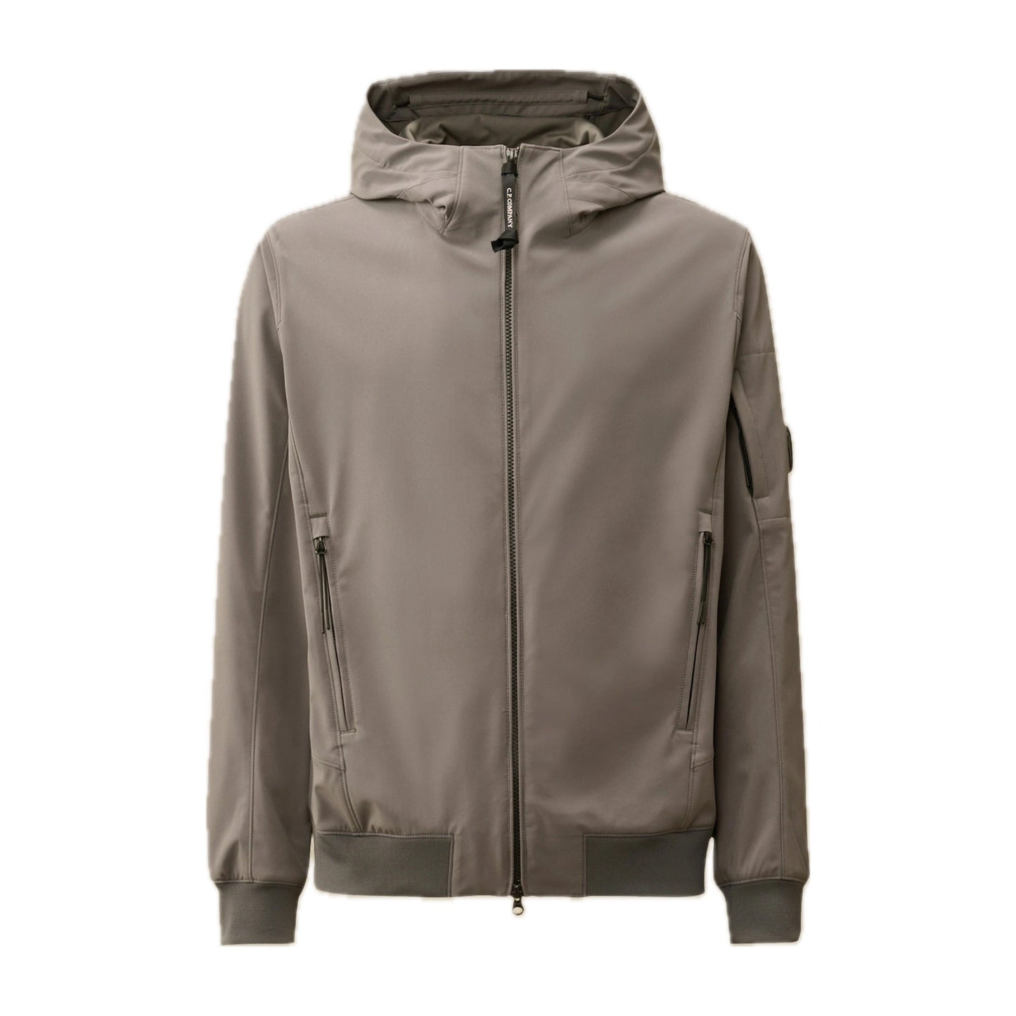 Cp Company 002A Shell-R Lens Jacket In Smoked Pearl with Certilogo