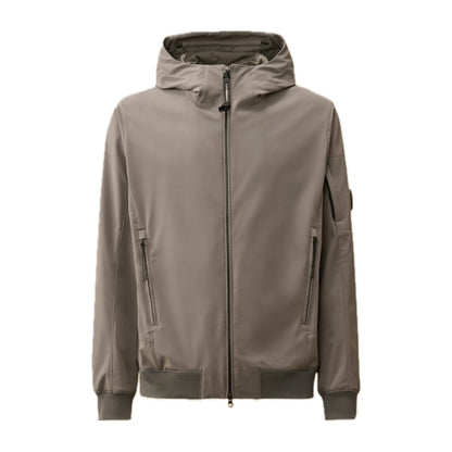 Cp Company 002A Shell-R Lens Jacket In Smoked Pearl with Certilogo