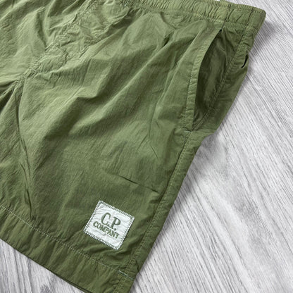 CP Company Chrome Swim Shorts - Moss Gray