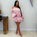 Load image into Gallery viewer, Sahara mini dress (Pink)
