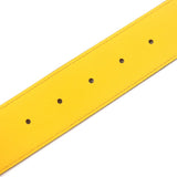 Load image into Gallery viewer, Gucci Memorable Buckle g Logo Bicolor Leather Belt Yellow Blue