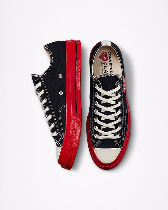 Converse x Comme des Garçons PLAY Chuck 70 Low Top