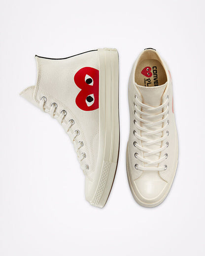 Converse x Comme des Garçons PLAY Chuck 70 High Top